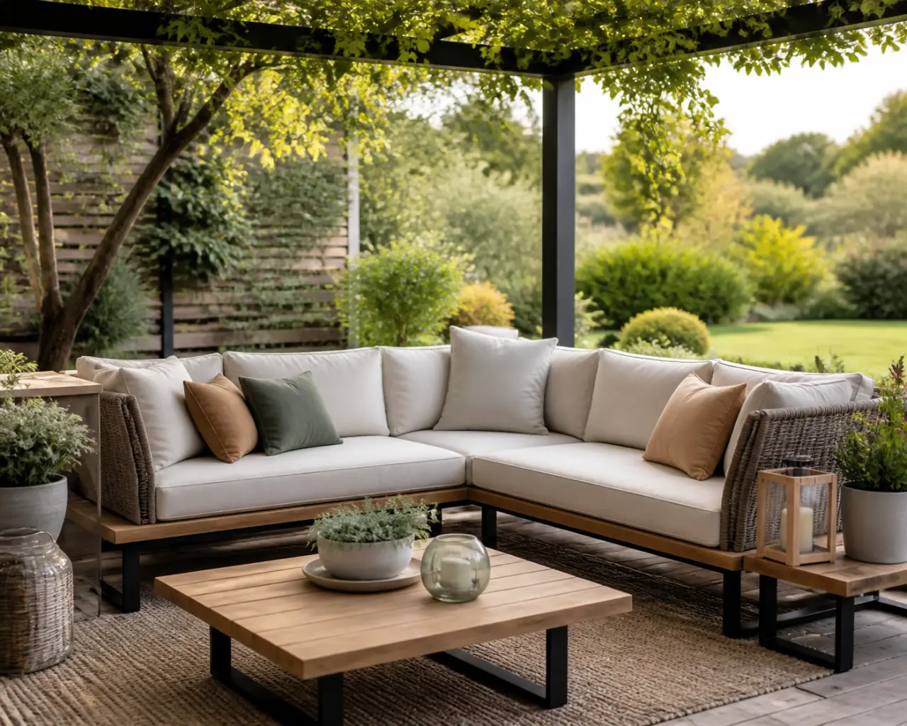 Salon canapé de jardin : comment choisir les bons matériaux et la configuration idéale ?