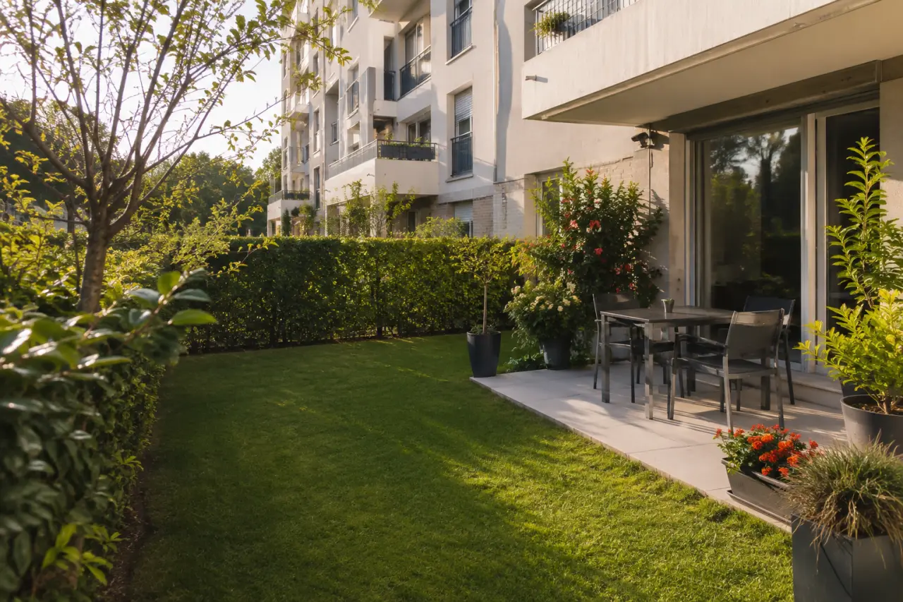 Jardin privatif en copropriété : propriété réelle ou simple droit d’usage ?