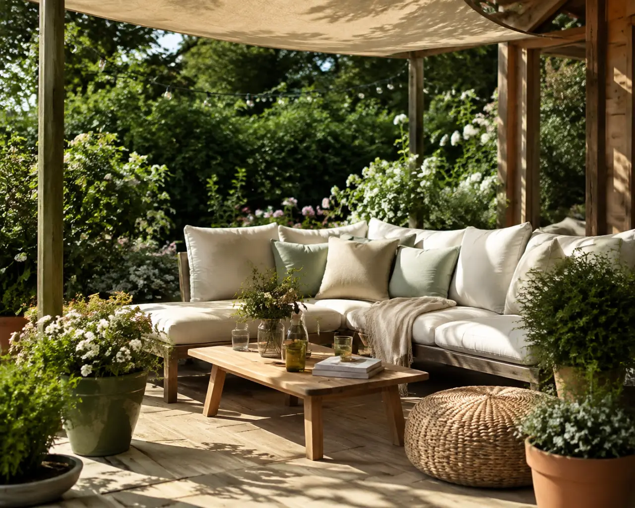 Coin détente jardin : bien l’installer pour mêler ombre, confort et convivialité