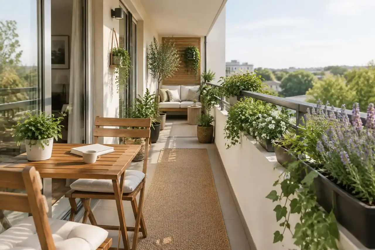 Balcon filant : aménagez la longueur sans perdre le passage ni la lumière