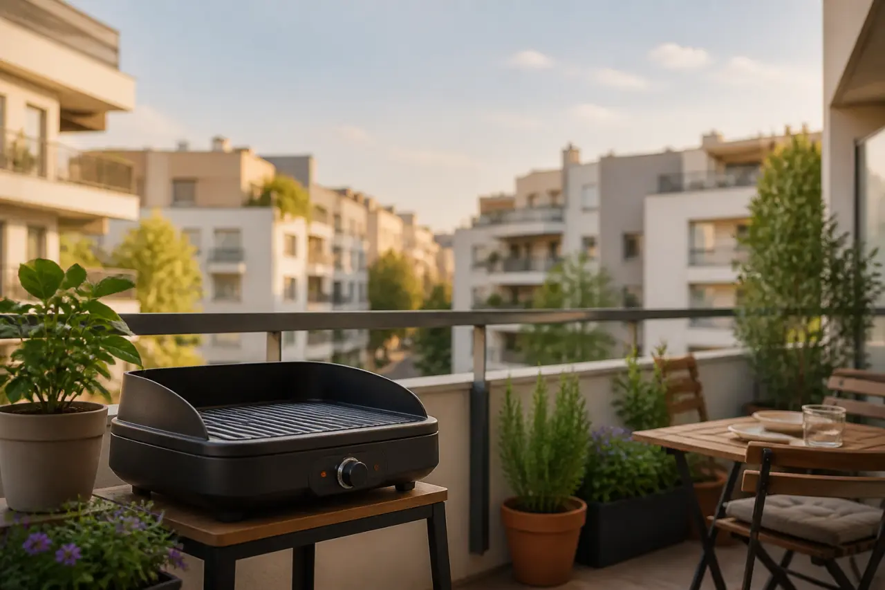 Barbecue sur balcon : copropriété, arrêtés locaux, voisinage, les 3 règles à vérifier
