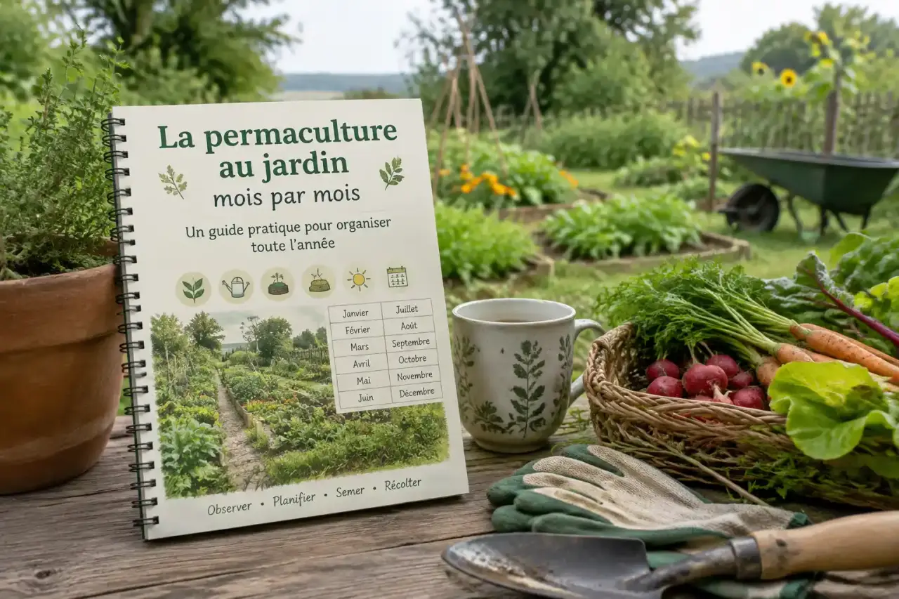La permaculture au jardin mois par mois : un guide pratique pour organiser toute l’année